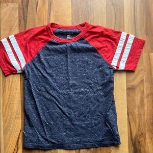 Cat & Jack Red and Blue Short Sleeve Tee